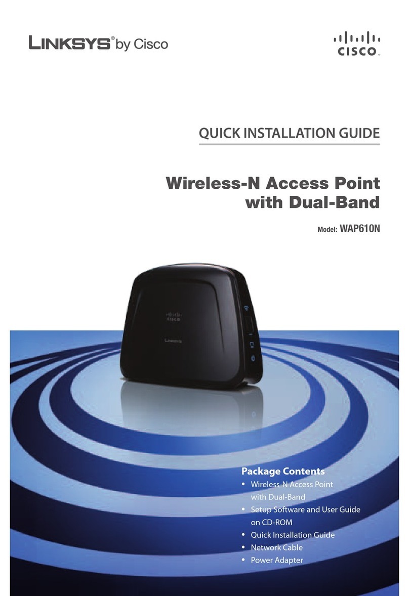 Cisco Linksys WAP610N User manual