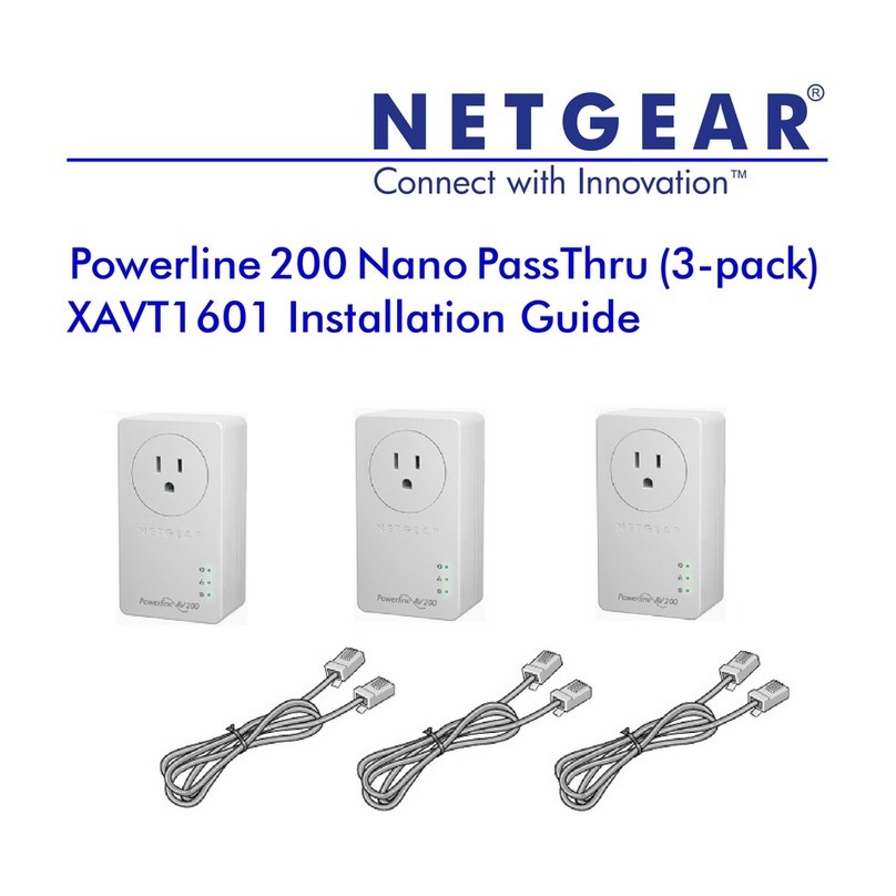 NETGEAR XAVT1601 installation guide