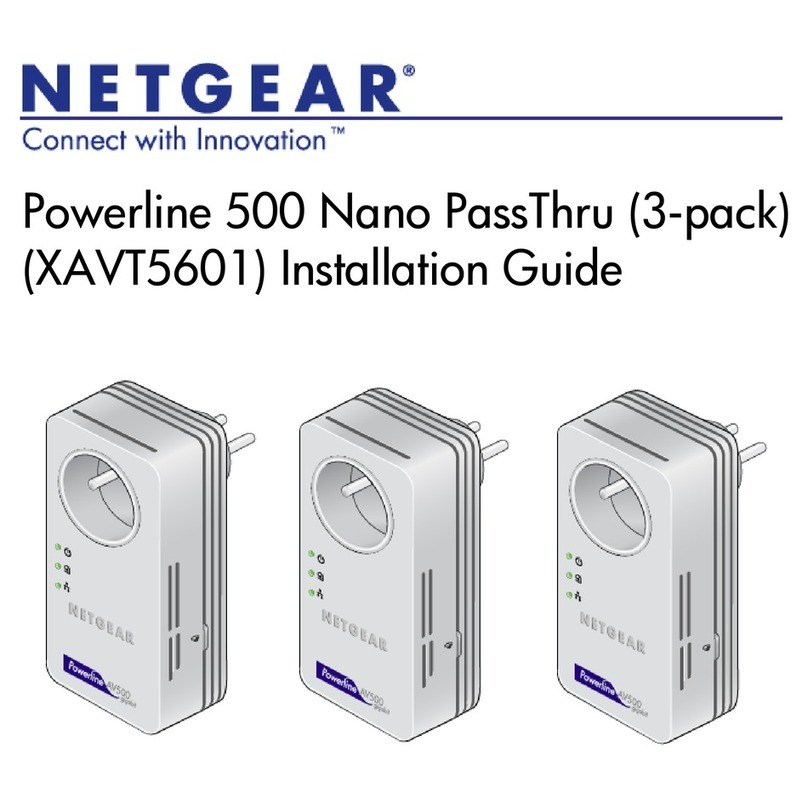 NETGEAR XAVT5601 User manual