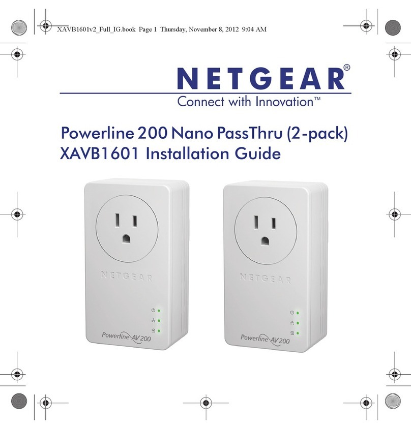 NETGEAR XAVB1601 User manual
