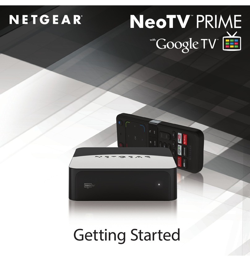 NETGEAR NeoTV PRIME Getting started guide