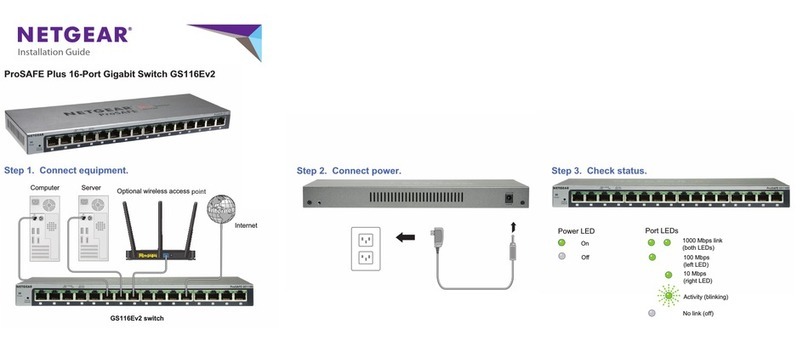 NETGEAR ProSAFE GS116Ev2 User manual