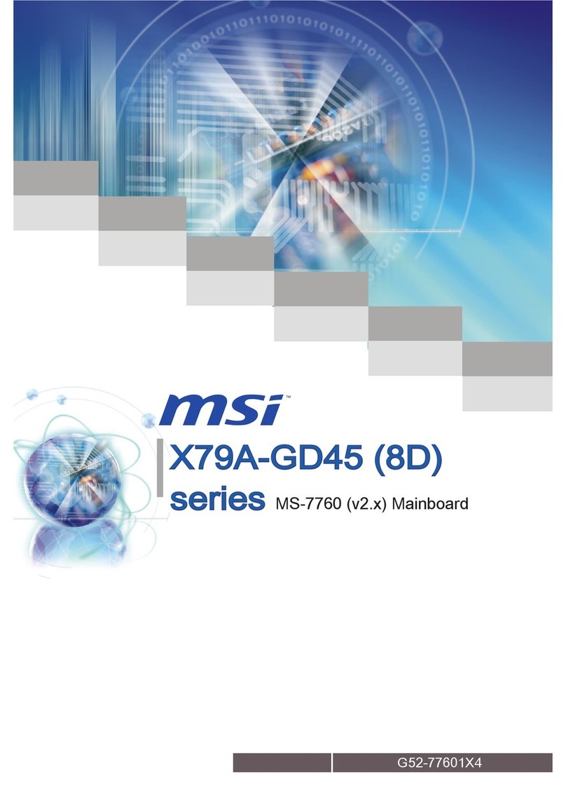 MSI X79A-GD45 (8D) series User manual