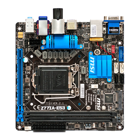 MSI Z77IA-E53 series user manual