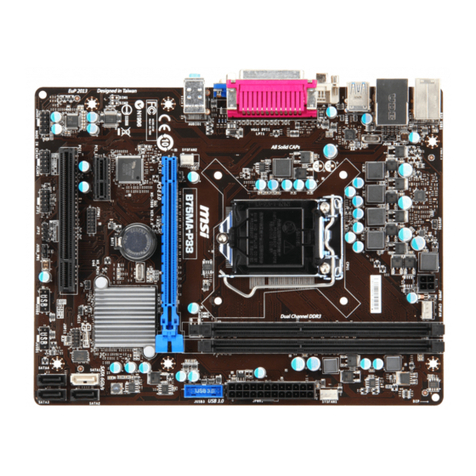 MSI B75MA-P33 series User manual MSI B75MA-P33 series User manual
