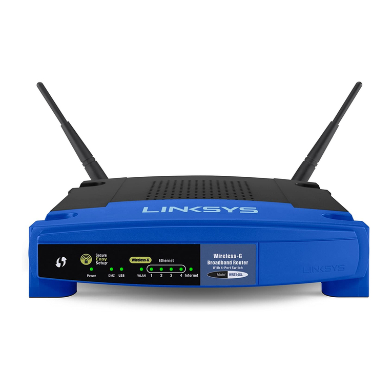 Linksys WRT54GL - Wireless-G Broadband Router... Quick installation guide