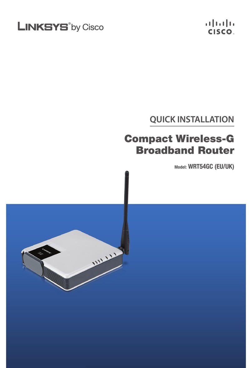 Linksys WRT54GC - Compact Wireless-G Broadband Router... Original operating instructions