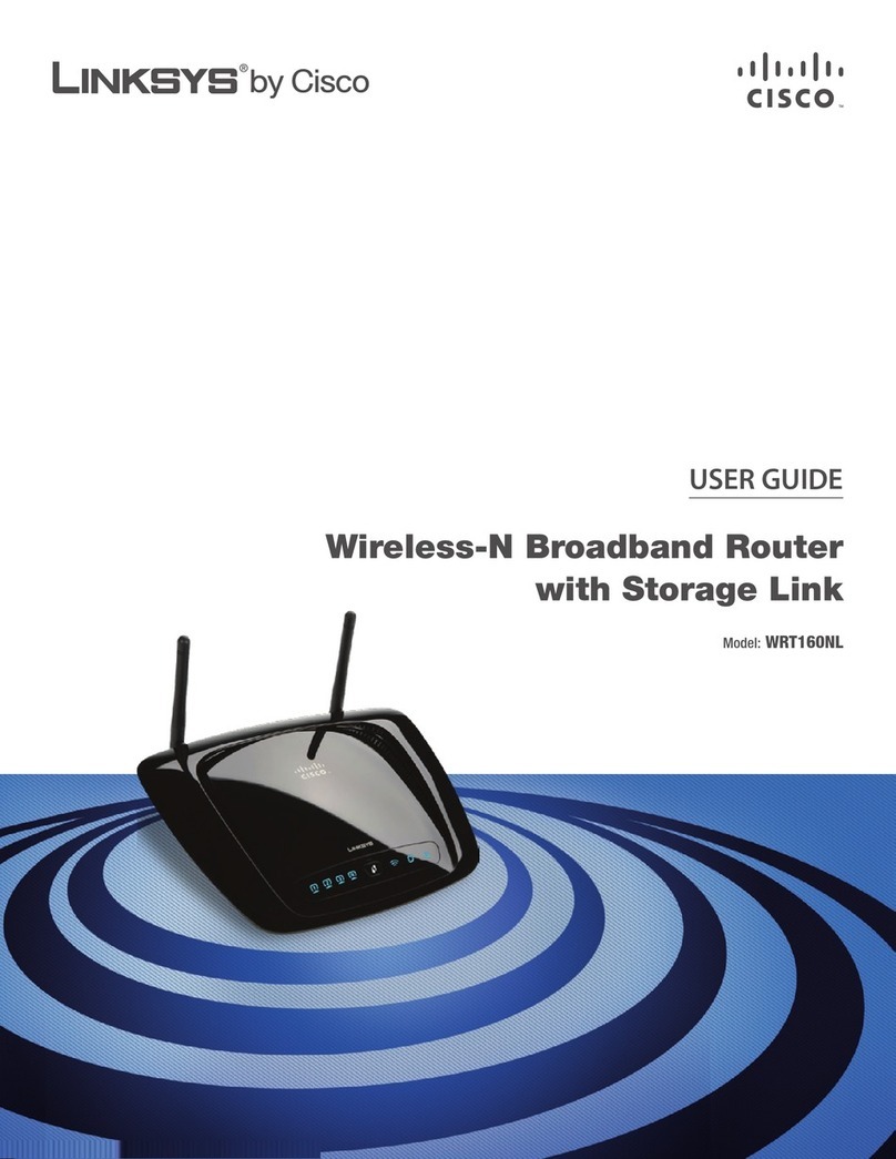 Linksys WRT160NL - Wireless-N Broadband Router User manual Linksys WRT160NL - Wireless-N Broadband Router User manual