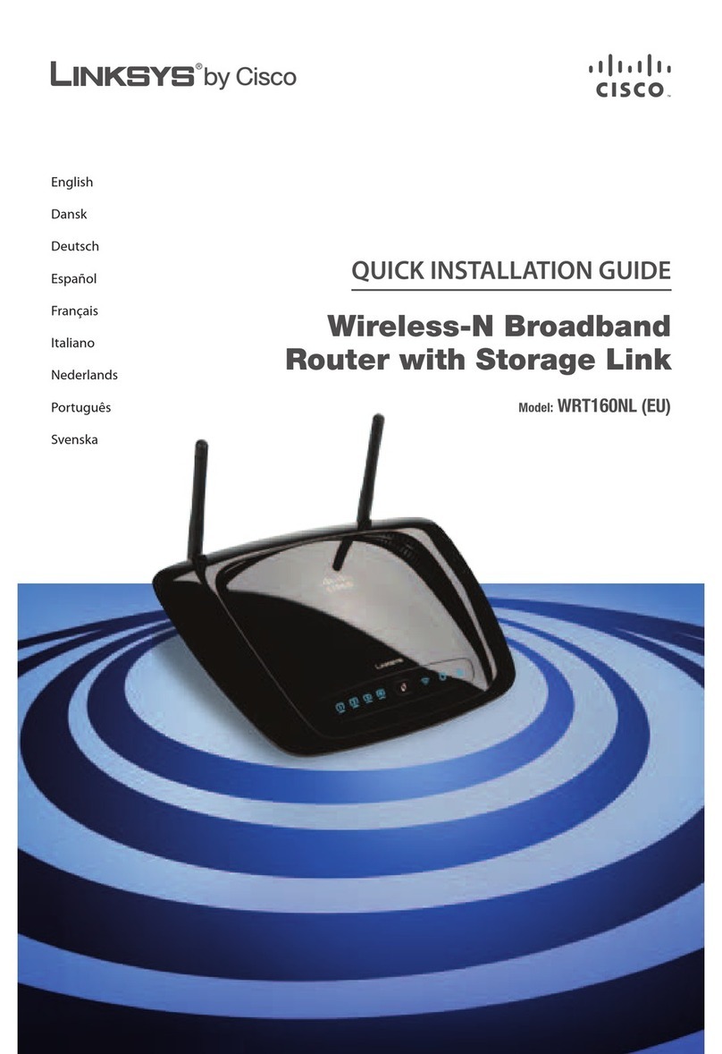 Linksys WRT160NL - Wireless-N Broadband Router User manual