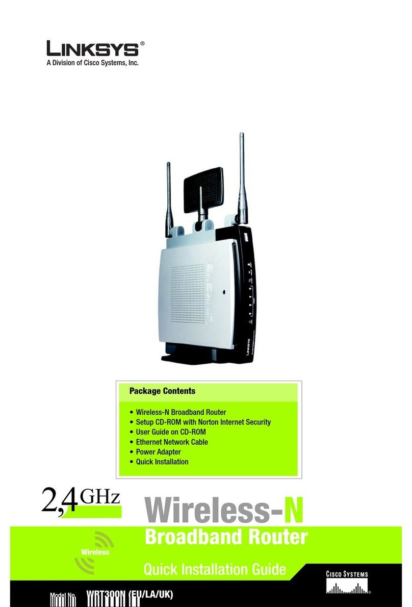 Linksys WRT300N - Wireless-N Broadband Router... User manual