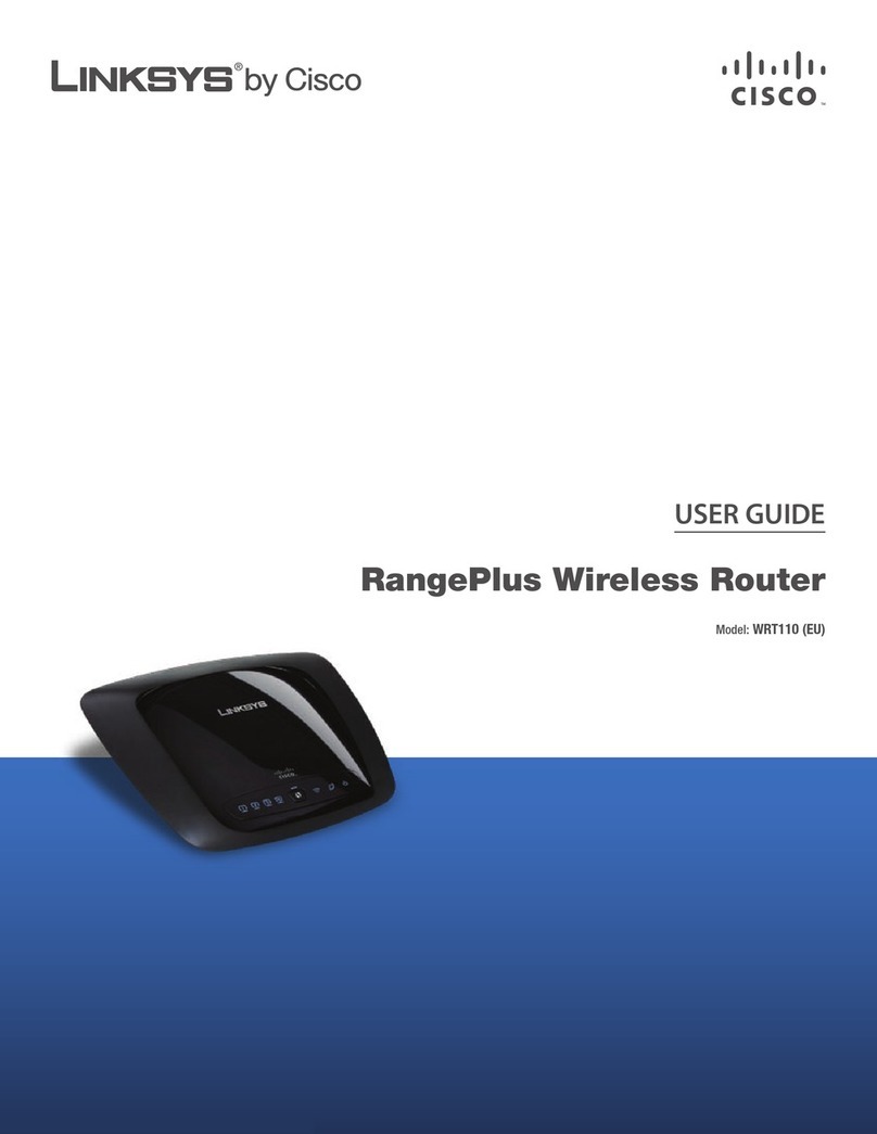 Linksys RangePlus WRT110 user guide