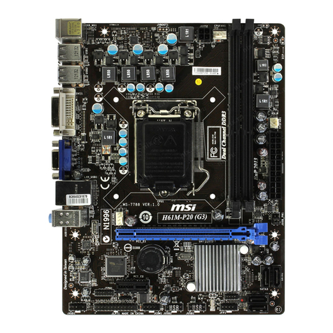 MSI H6M-P20 (G3) User manual