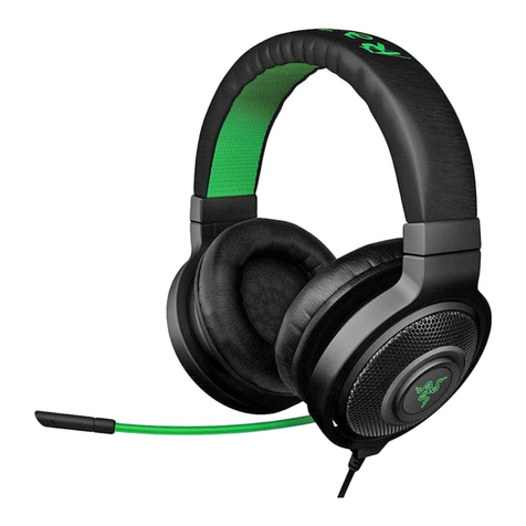 Razer KRAKEN Pro quick guide