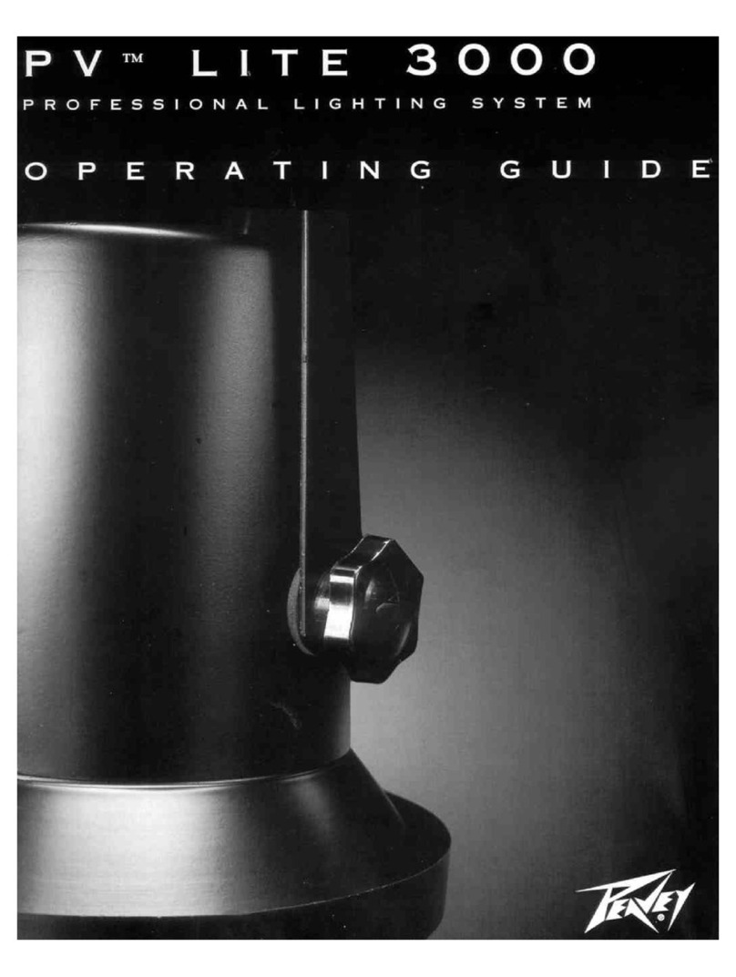 Peavey PV Lite 3000 User manual