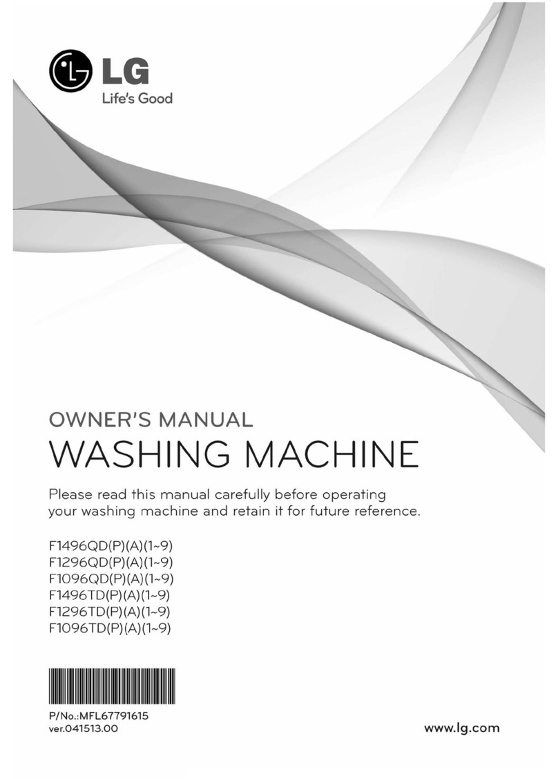 LG F1296TD Series User manual