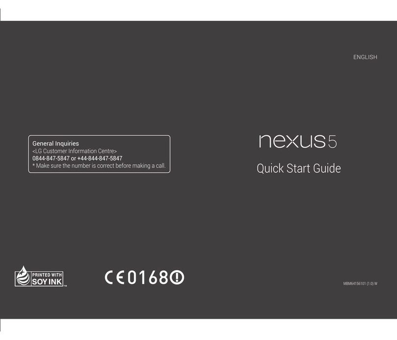 LG Nexus 5 User manual