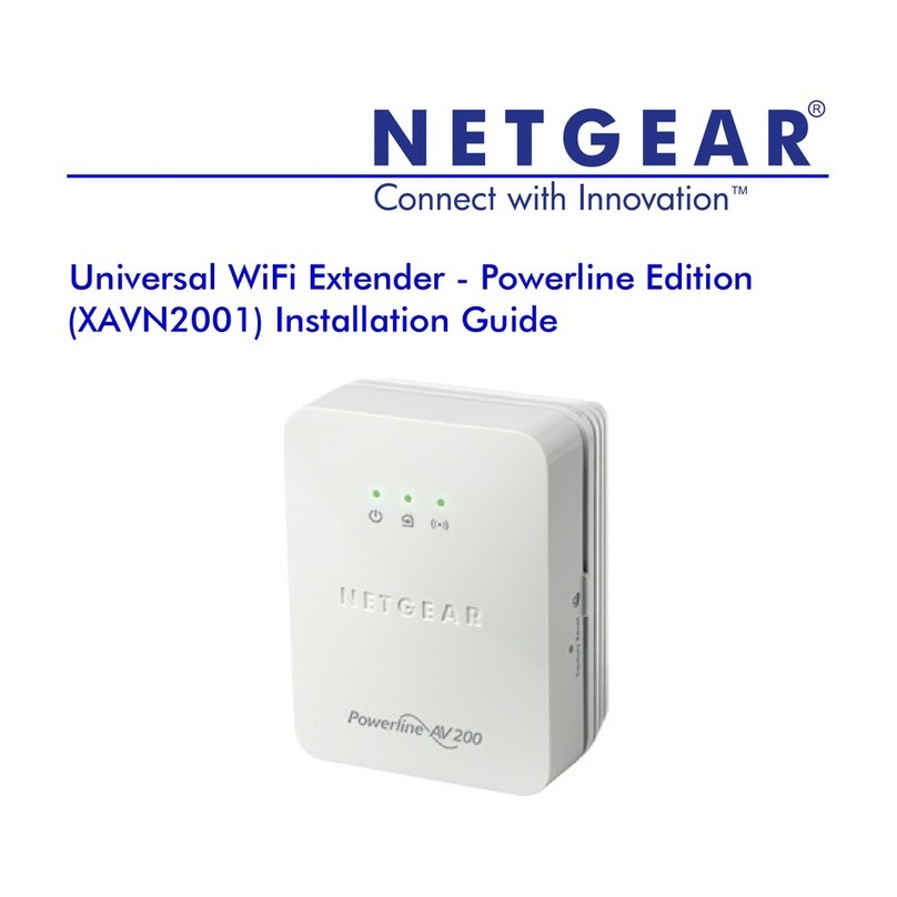 NETGEAR XAVN2001 User manual