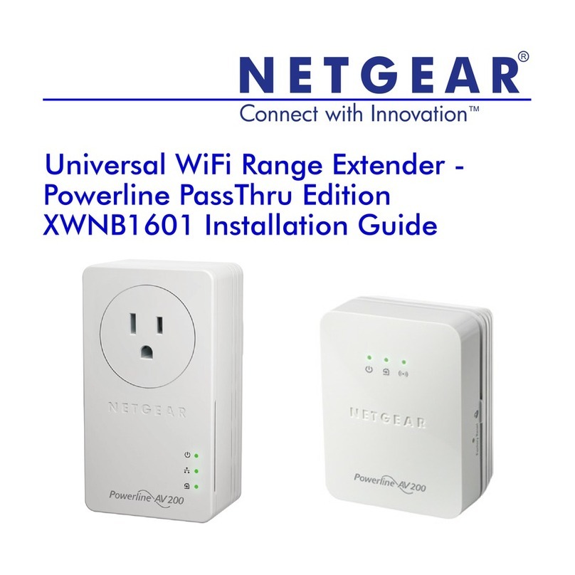 NETGEAR XWNB1601 User manual