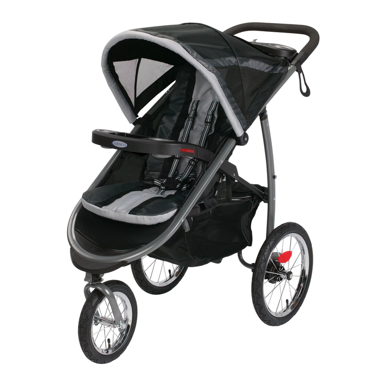 Graco Fast Action Fold Jogger Click Connect User manual