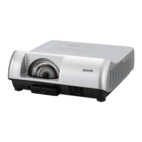 Sanyo PLC-WL2503 User manual