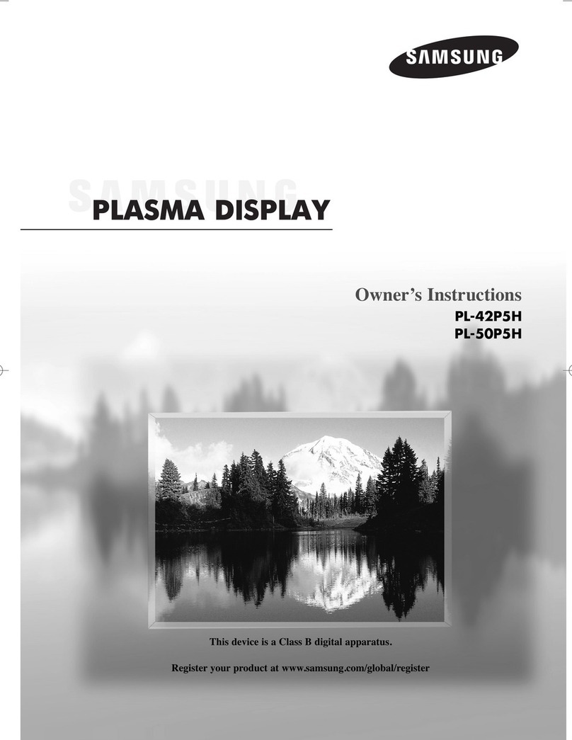 Samsung PL-42P5H User manual