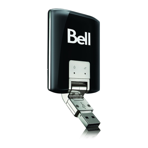 Sierra Wireless Bell 313U User manual