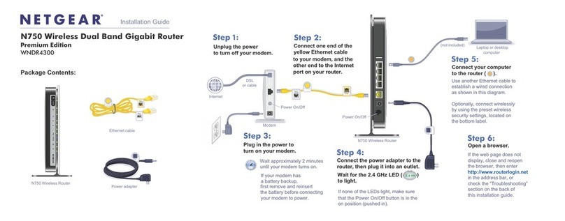 NETGEAR WNDR4300 User manual