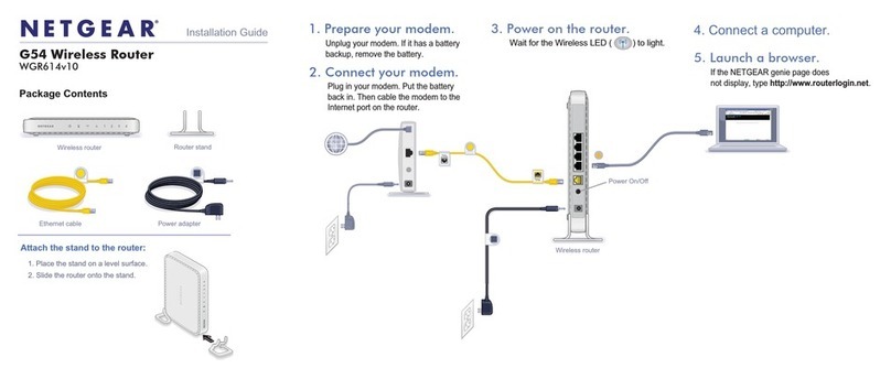 NETGEAR WGR614v10 User manual
