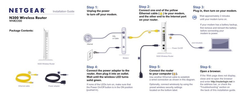 NETGEAR WNR2200 User manual