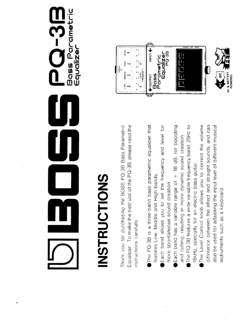 BOSSCO PQ-3B instructions