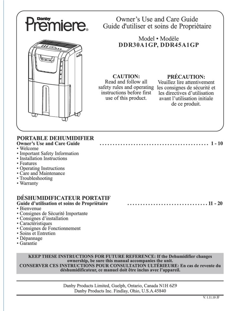 Danby Premiere DDR30A1GP Assembly instructions