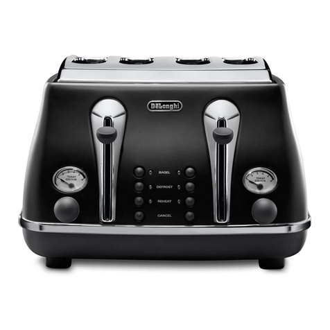 DeLonghi CTO4003 Series User manual