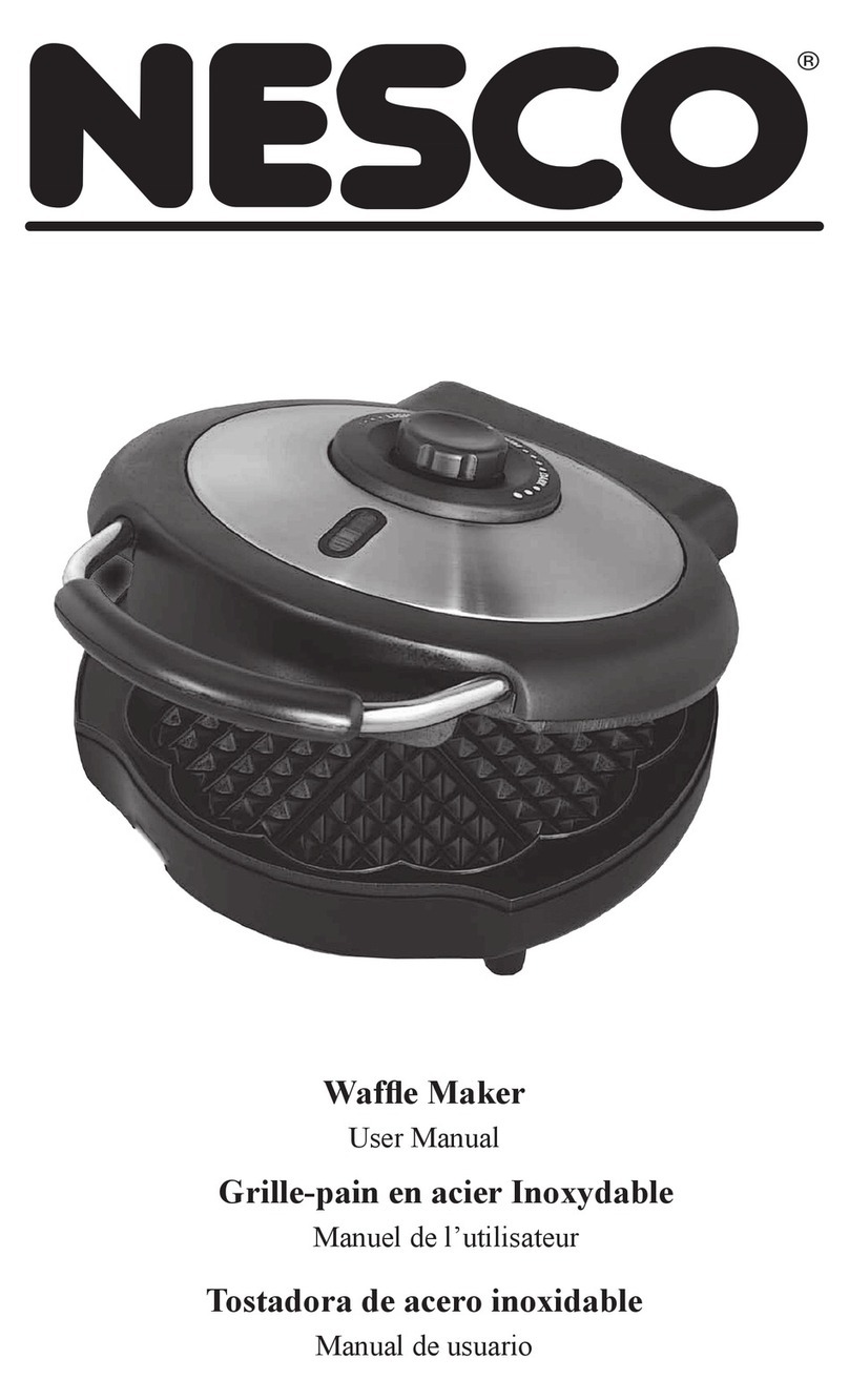Nesco Waffle Maker user manual