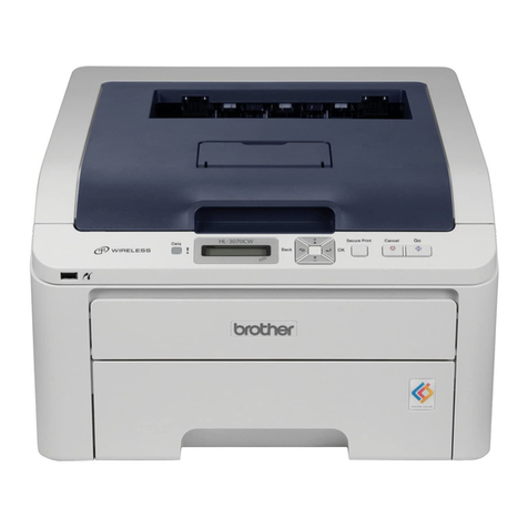 Brother HL-3040CN Installation instructions