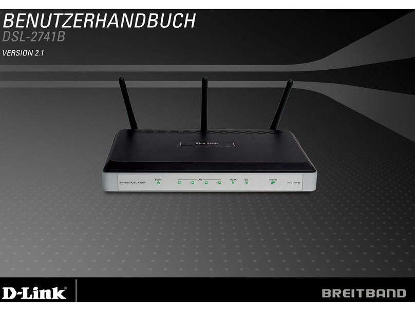 D-Link DSL-2741B User manual