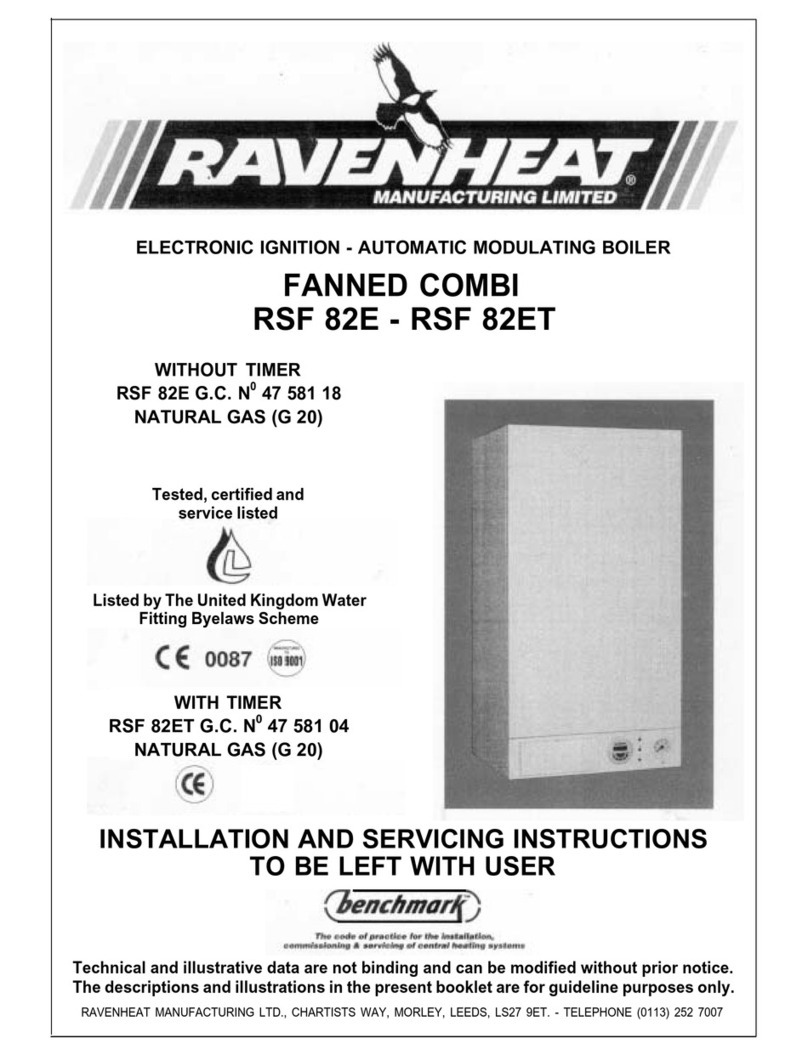Ravenheat RSF 82E User guide
