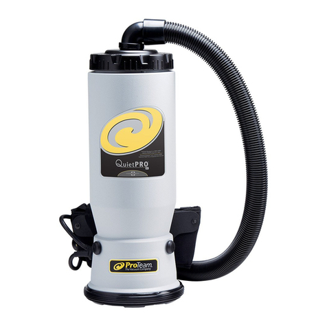 Pro-Team QuietPro BP HEPA User manual Pro-Team QuietPro BP HEPA User manual