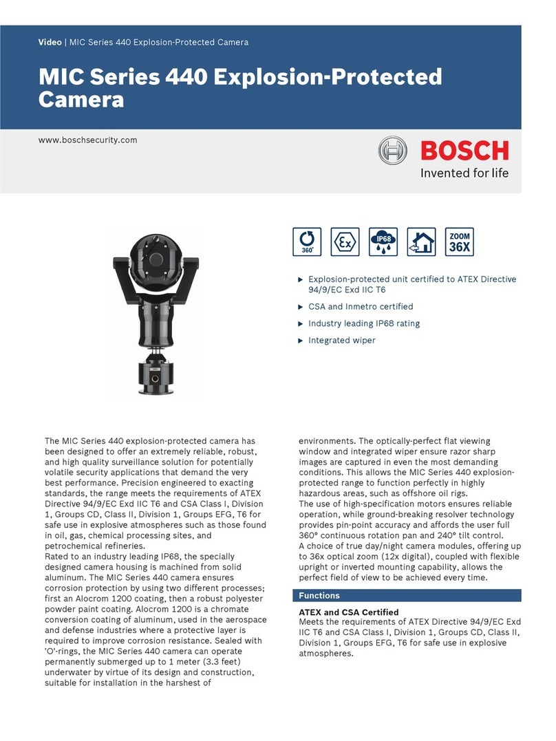 Bosch MIC Series 440 Installation guide Bosch MIC Series 440 Installation guide