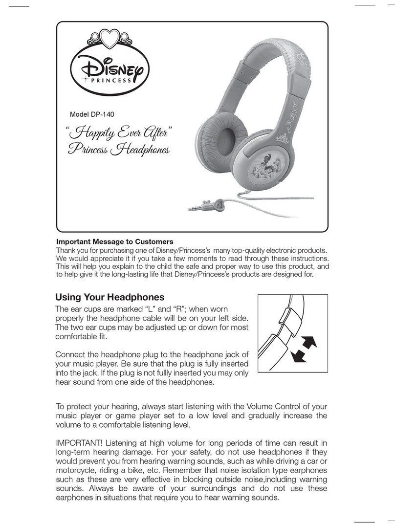 Disney DP-140 user guide
