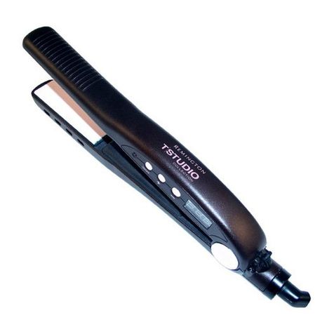Remington T-Studio S-1007 Use and care guide