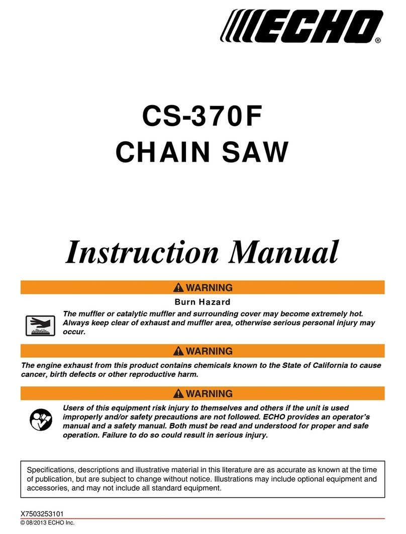 Echo CS-370F User manual