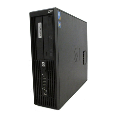 HP Z200 - Small Form Factor Workstation Manual