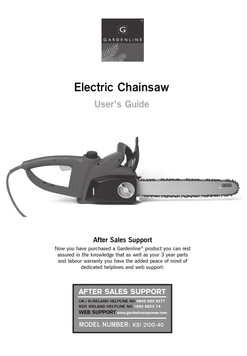 Gardenline KSI 2100-40 User manual