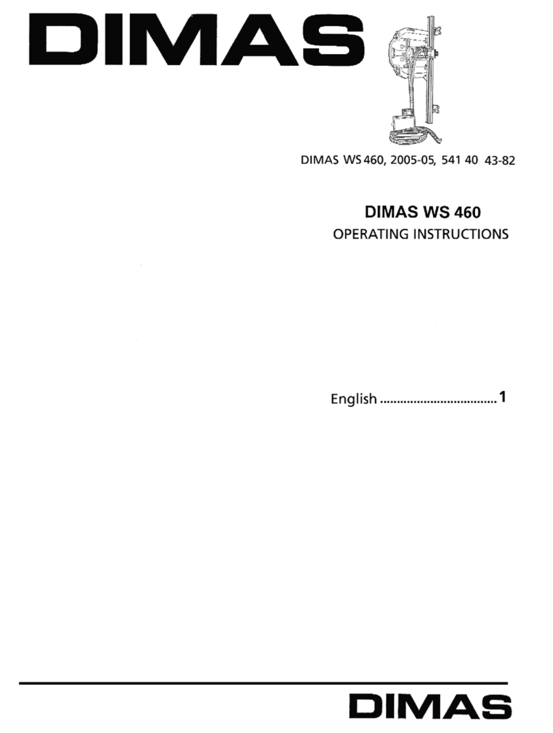 Dimas Dimas WS 460 User manual Dimas Dimas WS 460 User manual