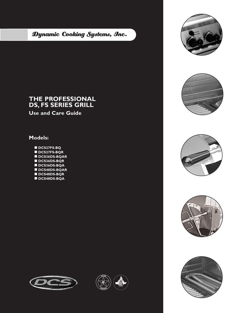 DCS DCS27FS-BQ User manual