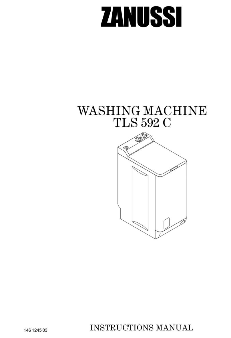 Zanussi TLS592C instruction manual