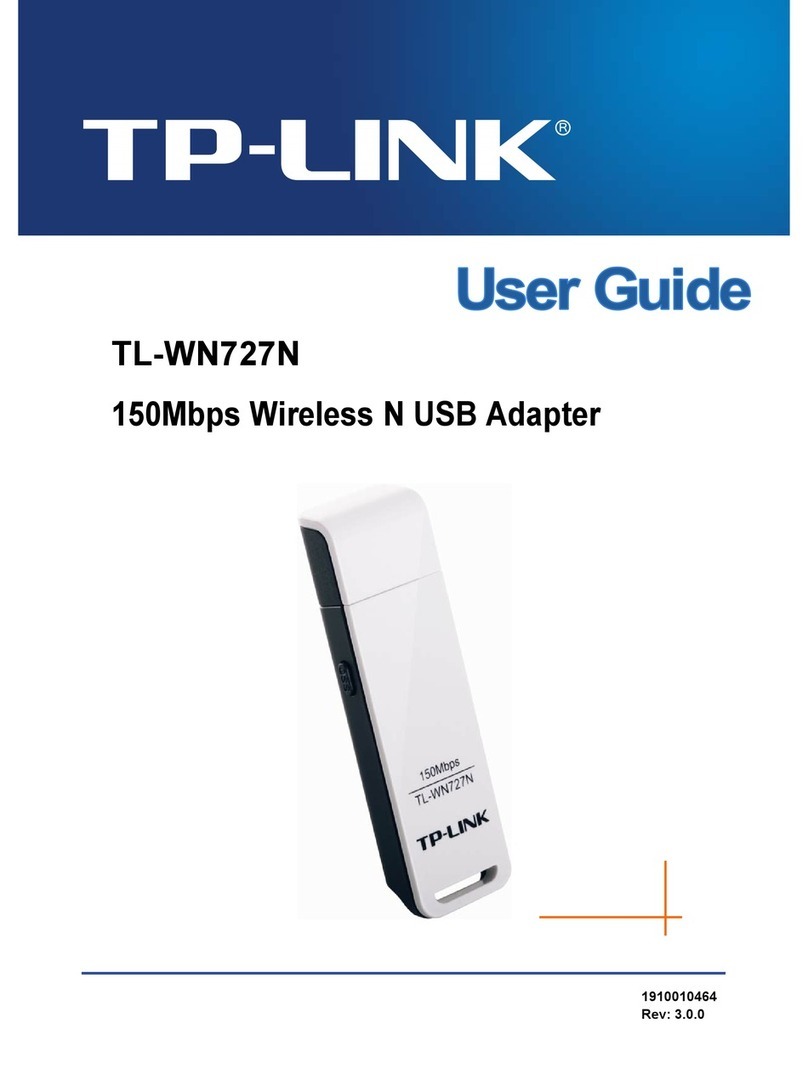 TP-Link TL-WN727N User manual