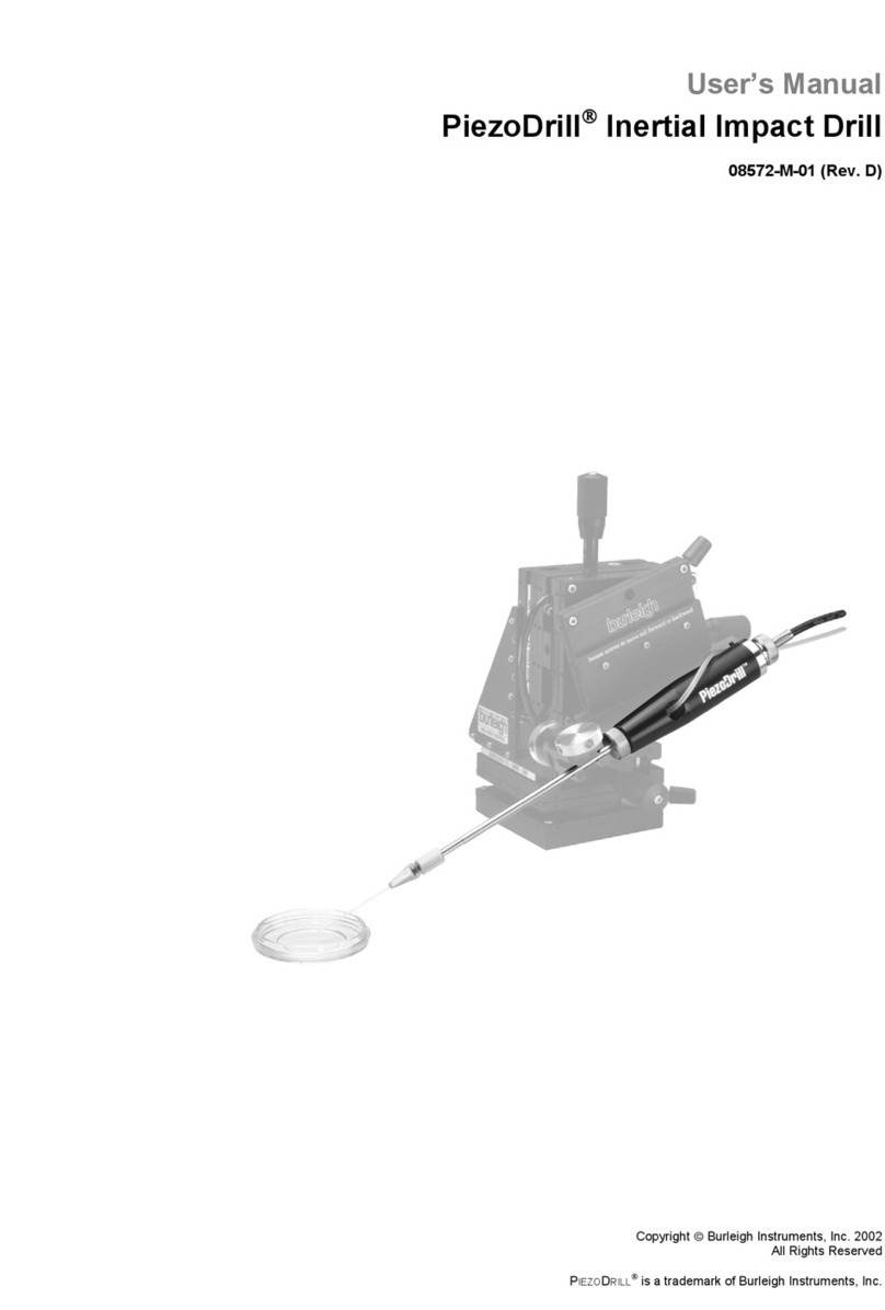 Burleigh PiezoDrill user manual