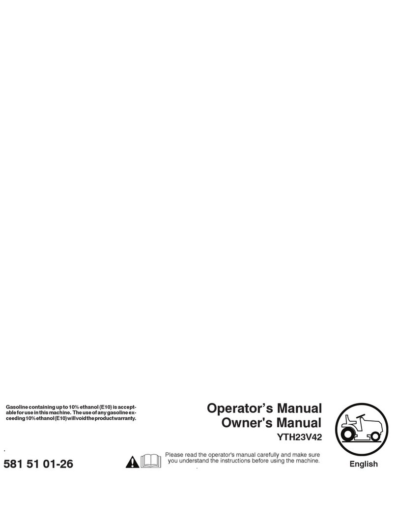 Husqvarna YTH23V42 Operator's manual