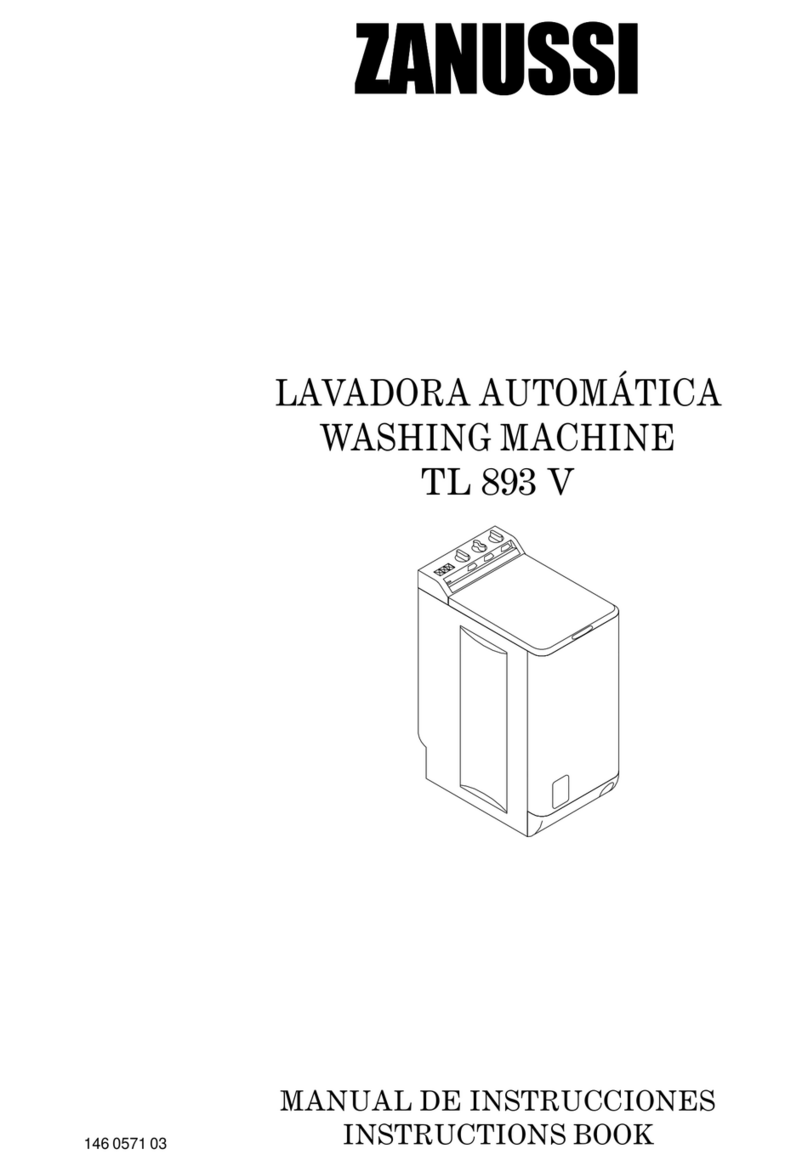 Zanussi TL 893 V Instruction book